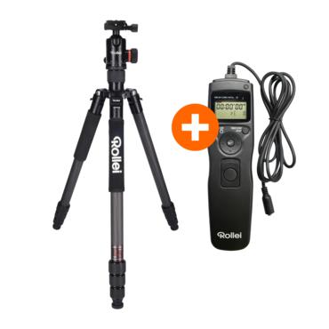 Rollei C6i Carbon stativ med ben