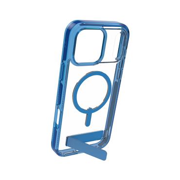 ZAGG Santa Cruz Snap Kickstand mobiltelefon etui 17,5 cm (6.9") Cover Bl&aring;, Transparent