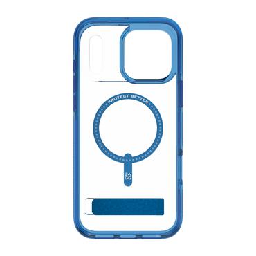 ZAGG Santa Cruz Snap Kickstand mobiltelefon etui 17,5 cm (6.9") Cover Bl&aring;, Transparent