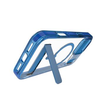 ZAGG Santa Cruz Snap Kickstand mobiltelefon etui 17,5 cm (6.9") Cover Bl&aring;, Transparent