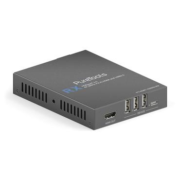 PureTools PT-HDBT-1020HU-RX AV forlænger AV-modtager Sort