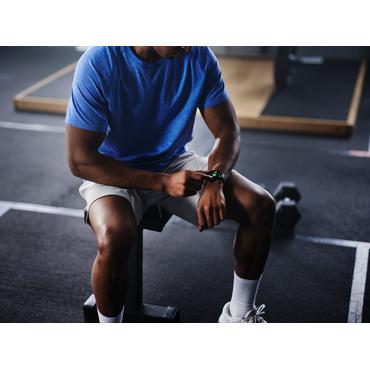 Amazfit Bip 6 Charcoal 5 cm (1.97") AMOLED Digital 390 x 450 pixel Berøringsskærm Sølv GPS (satellit)