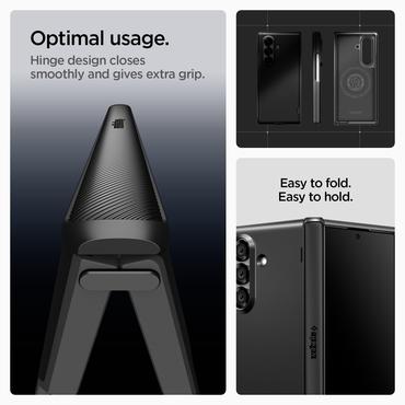 Spigen Slim Armor Pro mobiltelefon etui 20,3 cm (8") Cover Sort