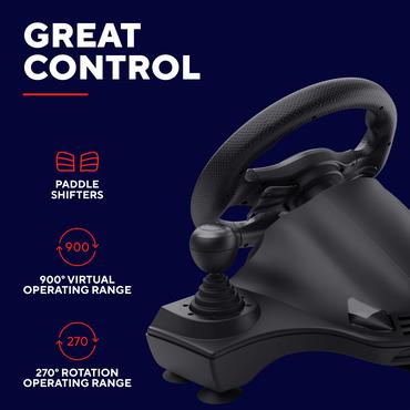 Trust GXT 289 Movi Movi - rat og pedalsæt - kablet