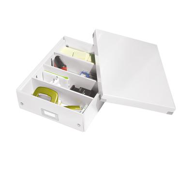 Leitz Click & Store WOW Medium organiseringsboks, 85% recirkuleret karton