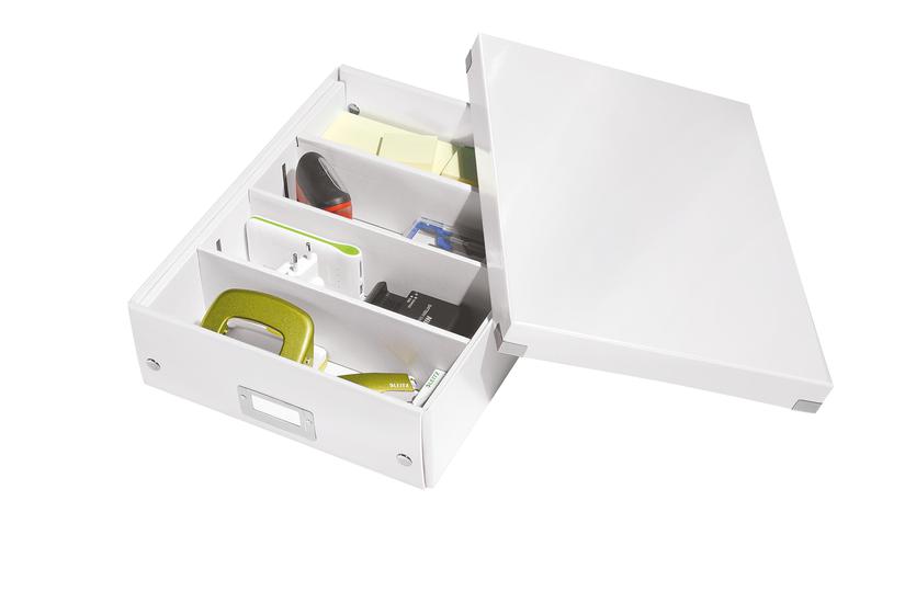 Leitz Click & Store WOW Medium organiseringsboks, 85% recirkuleret karton