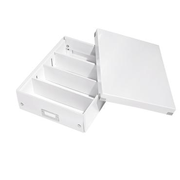 Leitz Click & Store WOW Medium organiseringsboks, 85% recirkuleret karton