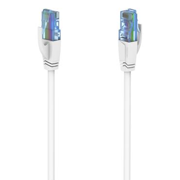 Hama 00200677 netværkskabel Hvid 10 m Cat6a U/UTP (UTP)