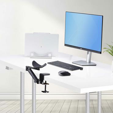 StarTech.com Adjustable Arm Rest For Desk, Clamp-On Install/No Drilling monteringssats - svart