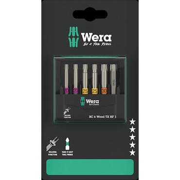 Wera Bit-Check 6 Wood TORX HF 1 SB