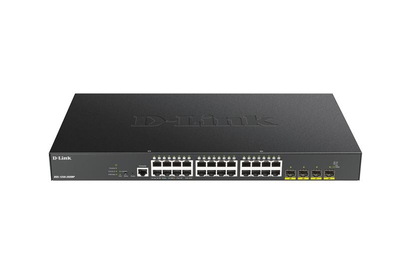 D-Link DGS 1250-28XMP - switch - 28 portar - smart - rackmonterbar