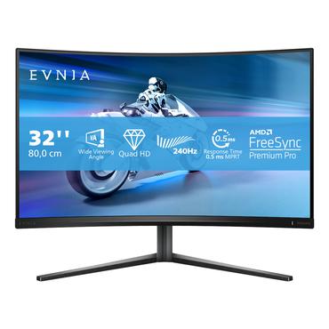 Philips Evnia 5000 32M2C5500W sk&auml;rm - WLED - 32" - AMD FreeSync Premium Pro - VA - 0,5ms,0.5ms - QHD 2560x1440