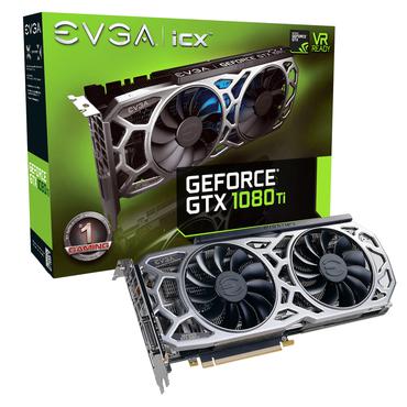 EVGA GeForce GTX 1080 Ti SC2 GAMING Grafikkort - 11GB GDDR5X