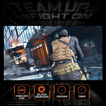 Gigabyte GS27Q X sk&aelig;rm - Kantbelyst LED - 27" - AMD FreeSync Premium - SS IPS - 1ms - QHD 2560x1440 ved 250Hz