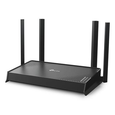 TP-Link Archer BE220 tr&aring;dl&oslash;s router Gigabit Ethernet Dual-band (2,4 GHz / 5 GHz) Sort
