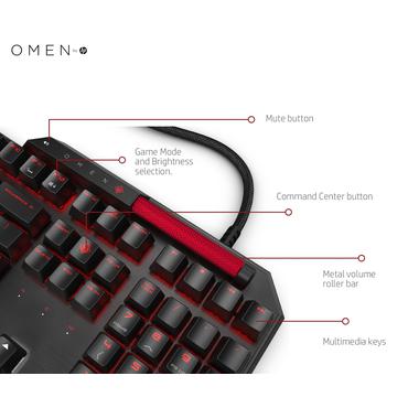 OMEN by HP Sequencer - tastatur - Pan Nordic Indgangsudstyr
