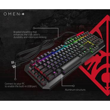 OMEN by HP Sequencer - tastatur - Pan Nordic Indgangsudstyr