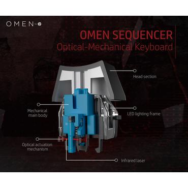 OMEN by HP Sequencer - tastatur - Pan Nordic Indgangsudstyr