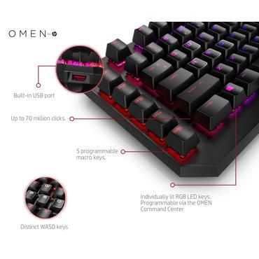 OMEN by HP Sequencer - tastatur - Pan Nordic Indgangsudstyr