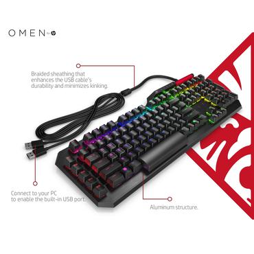 OMEN by HP Sequencer - tastatur - Pan Nordic Indgangsudstyr