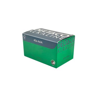 Deltaco AAA alkaline 40-pack