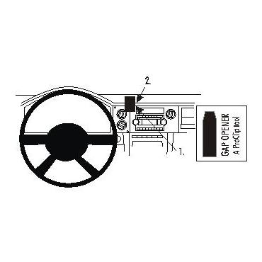 Brodit ProClip - monteringsbeslag til køretøjer