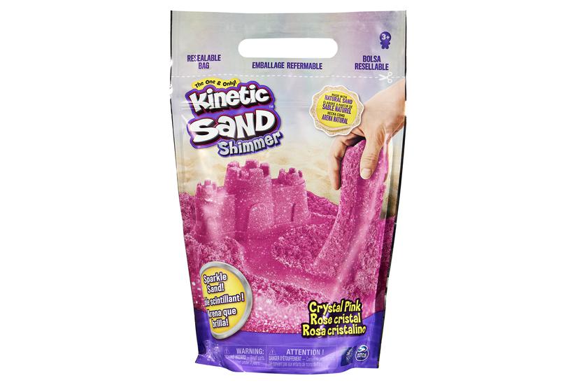 Kinetic Sand KNS RFL 2lb ShmrSdCrystal Pink GML