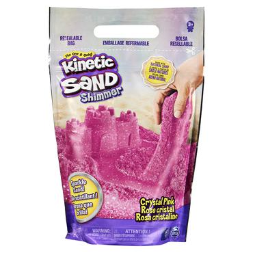 Kinetic Sand KNS RFL 2lb ShmrSdCrystal Pink GML