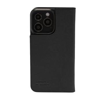 JT Berlin Echtleder BookCase Tegel Apple iPhone 15 schwarz