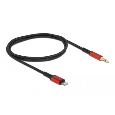 Delock Lightning- till h&ouml;rlursuttag-kabel - Lightning / ljud - 50 cm
