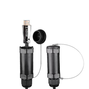 Cable Lindy Fibre Optic Hybrid HDMI 100m