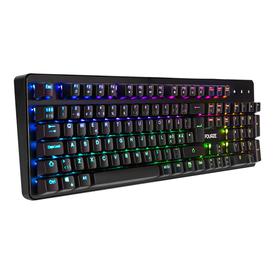 Fourze GK130 - tastatur - nordisk - sort