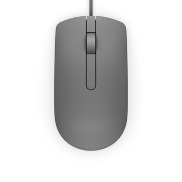 Dell MS116 - mus - USB - grå