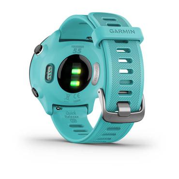Garmin Forerunner 55 - havsgr&ouml;n - sportklocka med band - vattengr&ouml;n