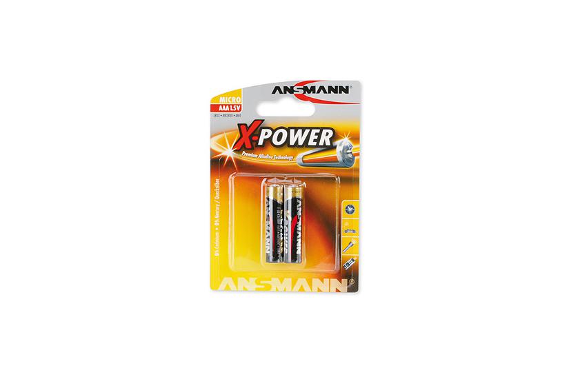 ANSMANN X-POWER Micro AAA batteri - 2 x AAA - Alkalisk