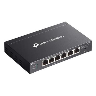 TP-Link Omada ES206GP netværksswitch Administreret Gigabit Ethernet (10/100/1000) Strøm over Ethernet (PoE) Sort