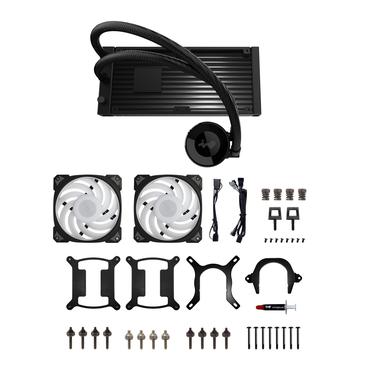 InWin MR24 ARGB Komplett-WasserkÃÂ¼hlung - 240mm, schwarz