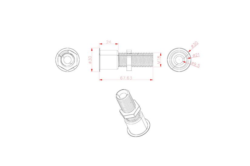 Solution for cables through