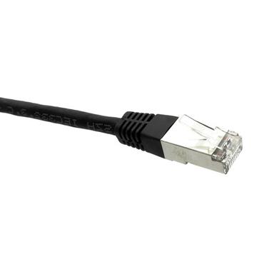 Patch Cable CAT6 S/FTP LSZH - Black 0.5m