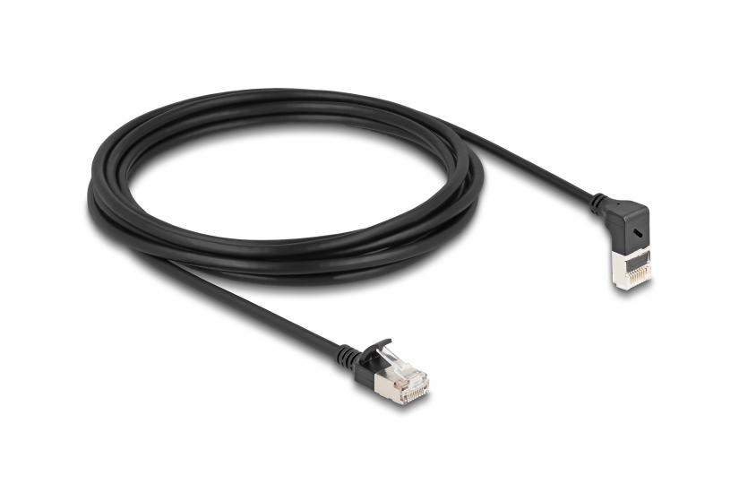 Delock n&auml;tverkskabel - 3 m - svart
