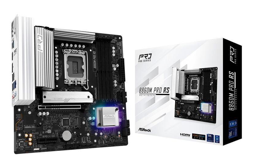 ASROCK B860M Pro RS LGA1851 DDR5 mATX MB
