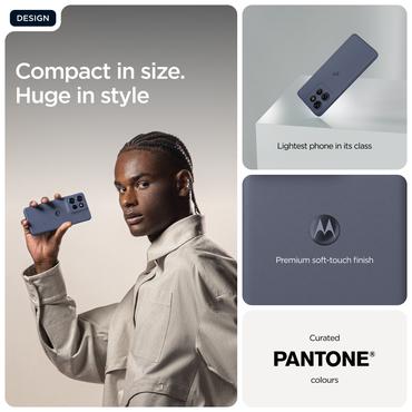 Motorola edge 60 Neo 16,1 cm (6.36") Dual SIM Android 15 5G USB Type-C 12 GB 256 GB 5000 mAh Grå
