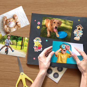 HP PICTURE STICKERS 10X15CM