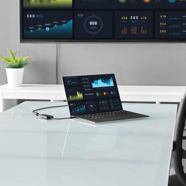 StarTech.com USB-C- till VGA-adapter - USB/VGA-adapter - 24 pin USB-C till HD-15 (VGA) - 18 cm