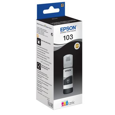 Epson 103 - svart - original - p&aring;fyllnadsbl&auml;ck