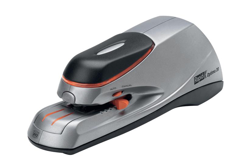 Rapid Optima 20E kontaktl&oslash;s elektrisk h&aelig;ftemaskine, 20 ark