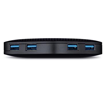TP-Link UH400 USB 3.2 Gen 1 (3.1 Gen 1) Type-A 5000 Mbit/s Sort