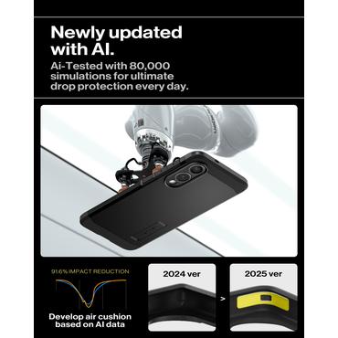 Spigen Tough Armor AI (MagFit) mobiltelefon etui 17 cm (6.7") Cover Sort