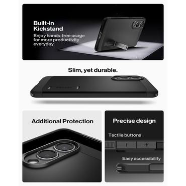 Spigen Tough Armor AI (MagFit) mobiltelefon etui 17 cm (6.7") Cover Sort