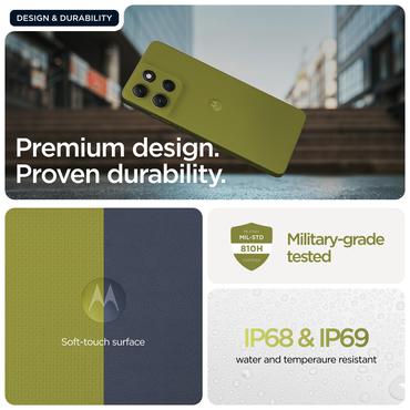 Motorola moto g86 power 5G 16,9 cm (6.67") Dual SIM Android 15 USB Type-C 12 GB 256 GB 6720 mAh Grøn